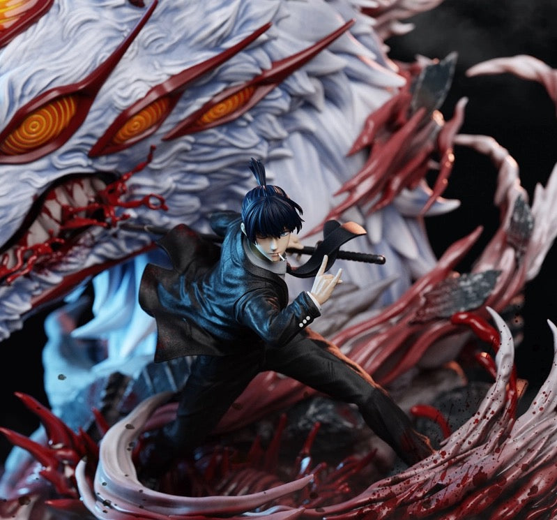 1/6 Scale Hayakawa Aki – Chainsaw Man Niren Studio GK Resin Statue (Preorder)