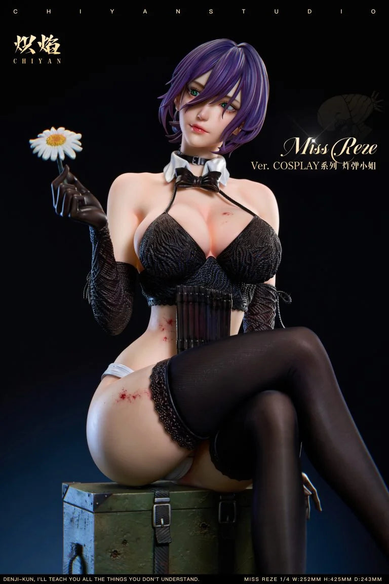 1/4 Scale Miss Reze – Chainsaw Man ChiYan Studio GK Resin Statue (Pre-order)