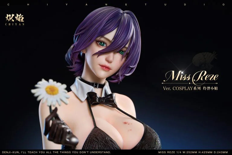 1/4 Scale Miss Reze – Chainsaw Man ChiYan Studio GK Resin Statue (Pre-order)