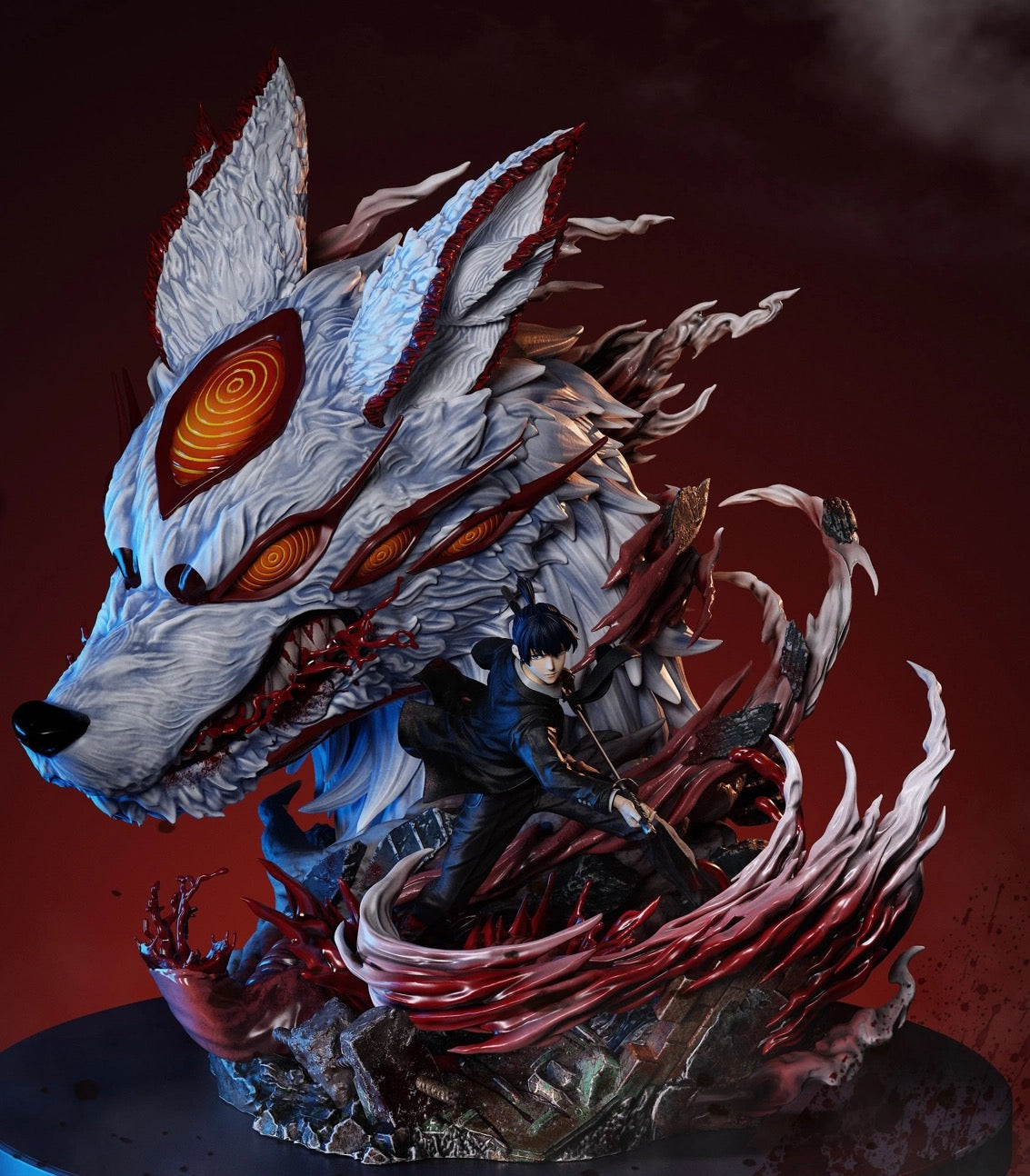 1/6 Scale Hayakawa Aki – Chainsaw Man Niren Studio GK Resin Statue (Preorder)