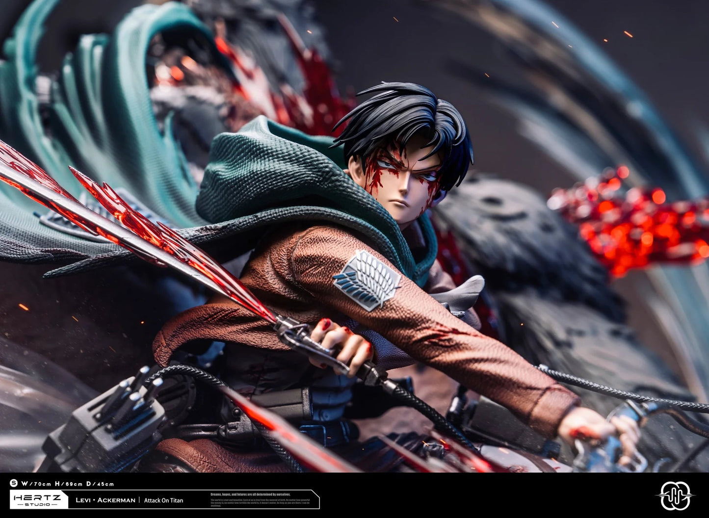 1/6 Scale Levi·Ackerman – Attack on Titan TF Studio GK Resin Statue (Preorder)