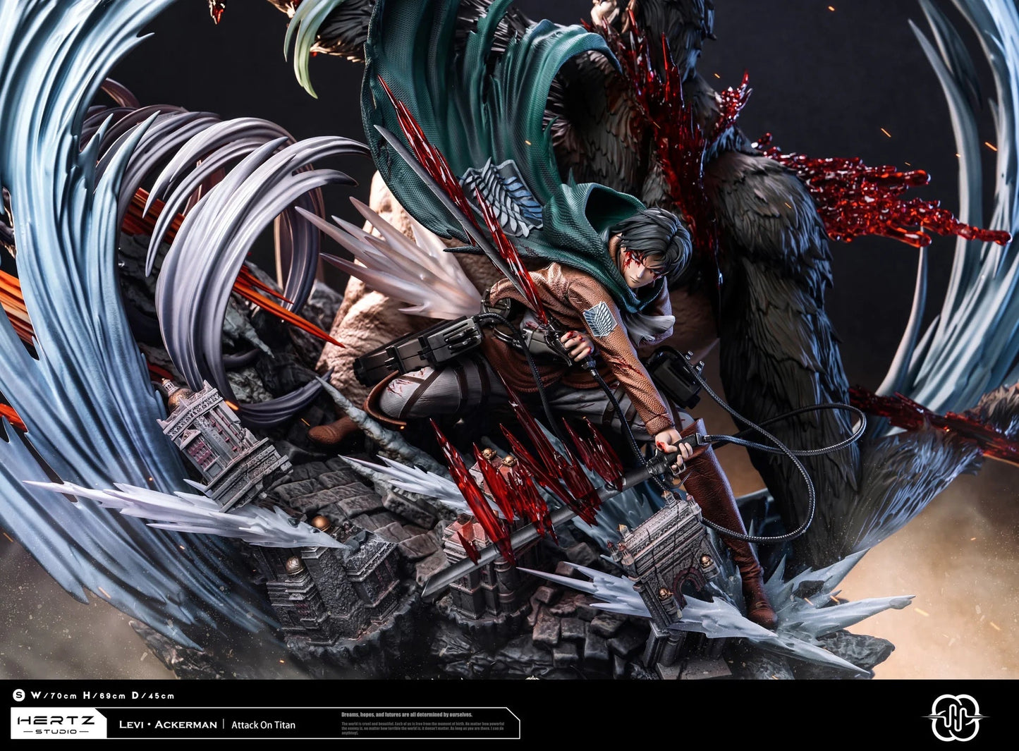 1/6 Scale Levi·Ackerman – Attack on Titan TF Studio GK Resin Statue (Preorder)