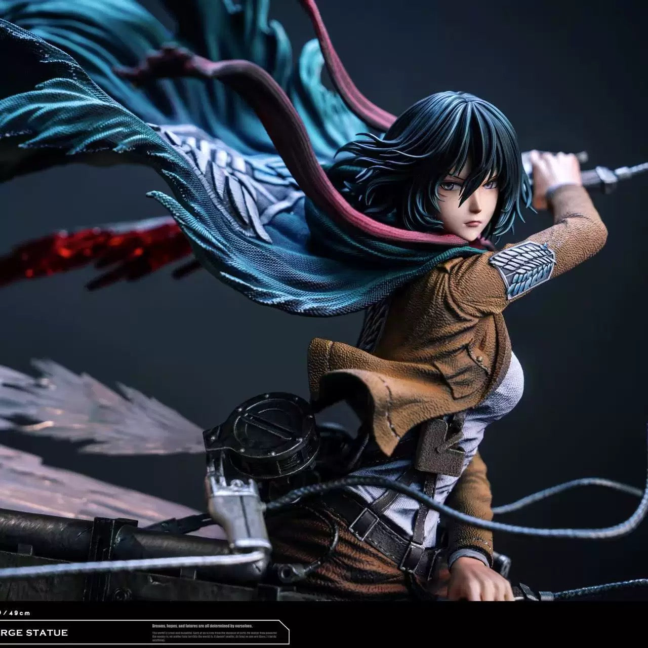 1/6 Scale Mikasa Ackerman – Attack on Titan Hertz Studio GK Resin Statue (Preorder)